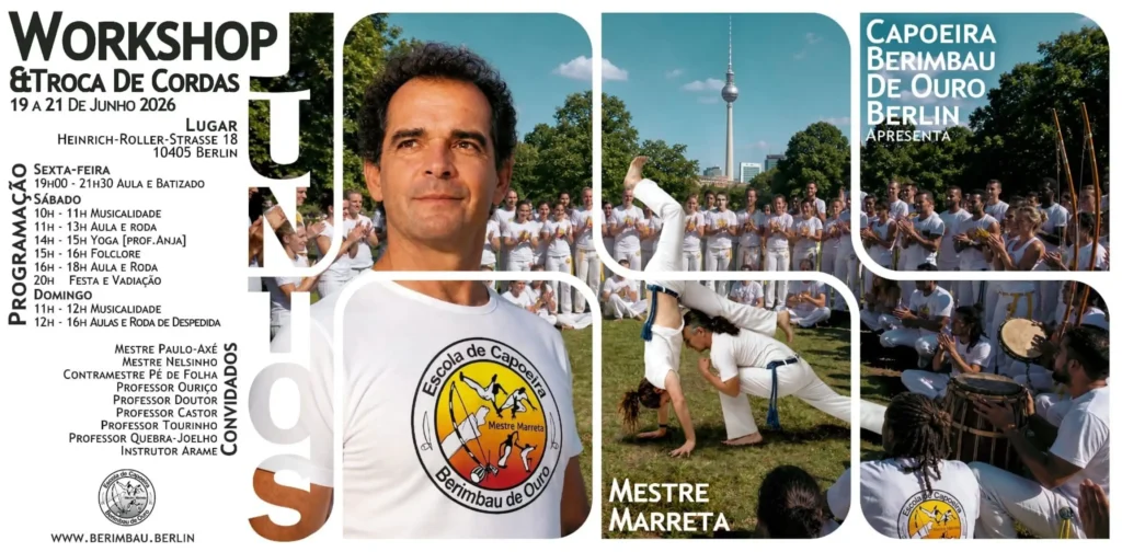 flyer Berimbau de Ouro Berlin