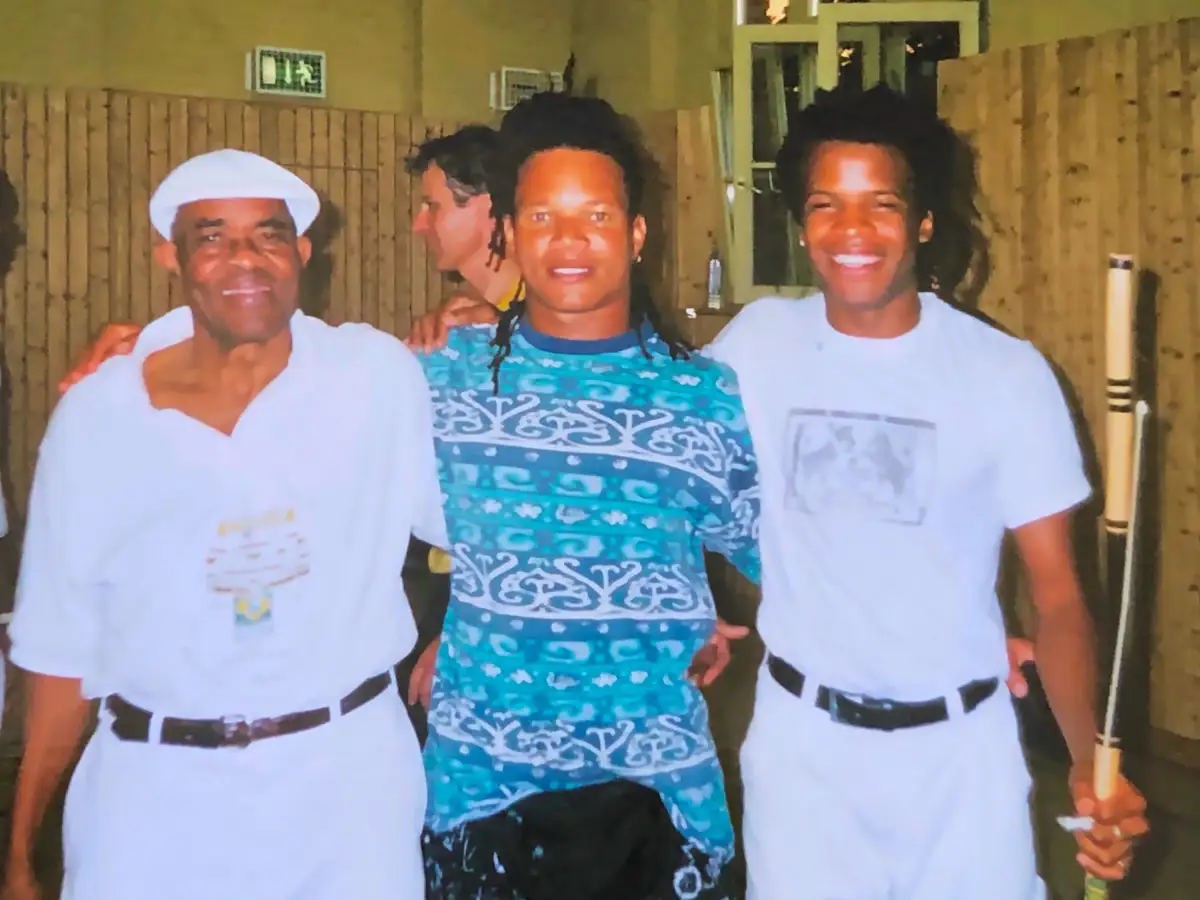 Mestre Nelsinho und Mestre Grande