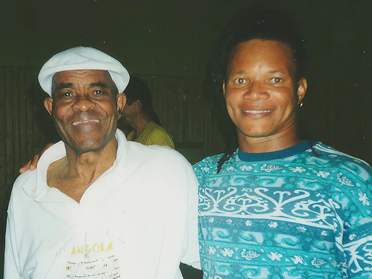 Mestre Nelsinho und Mestre Grande