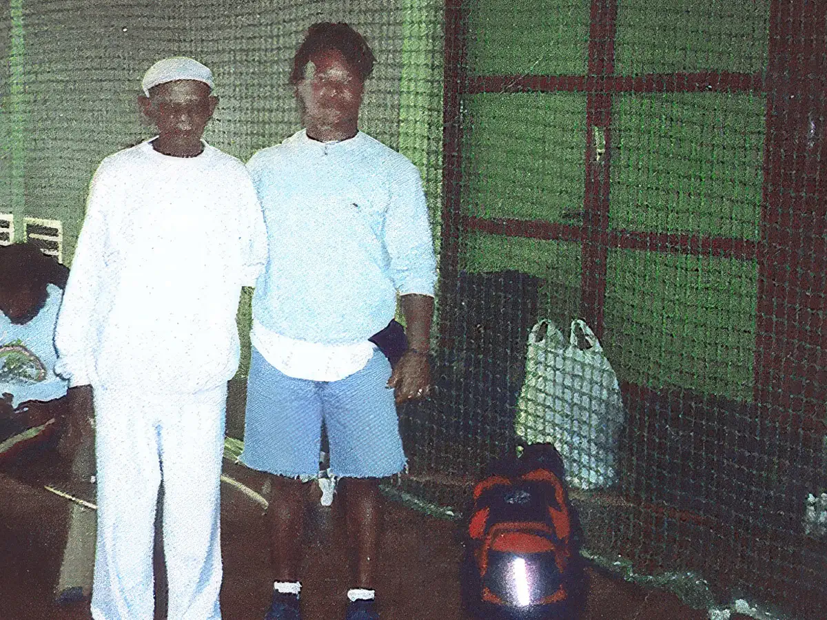 Mestre Nelsinho und Mestre Pequeno