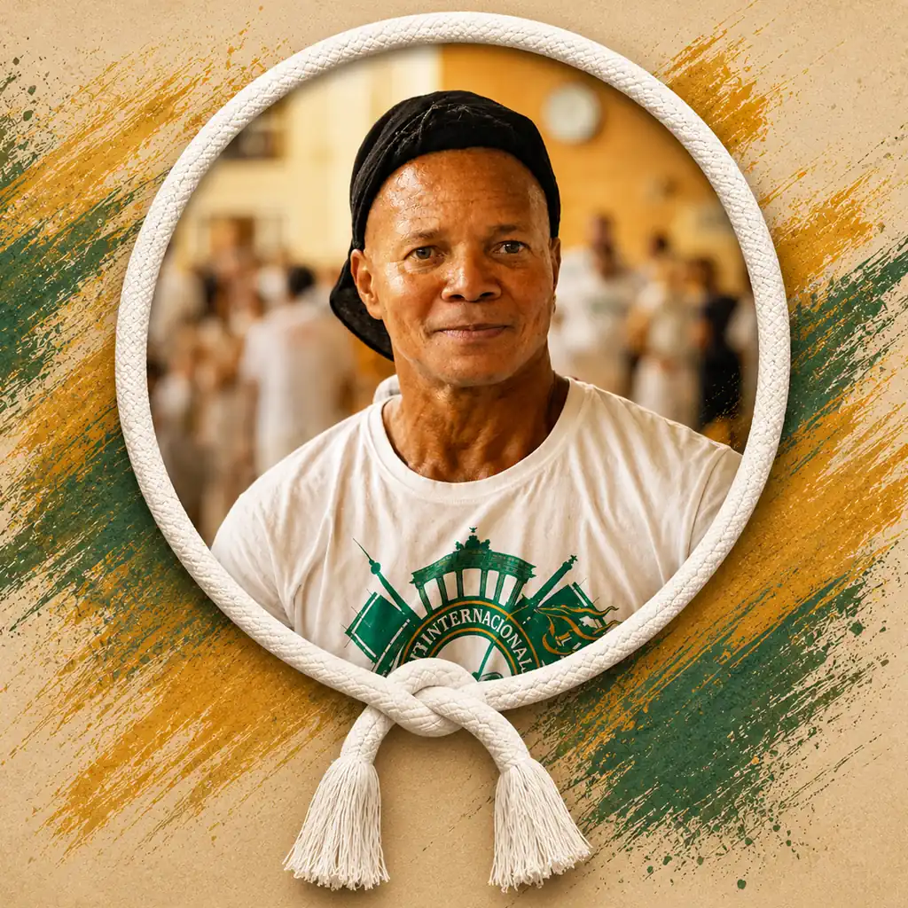 Mestre Nelsinho Leiter der Gruppe UNICAR Capoeira Regional